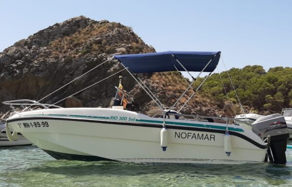 RIO 500 + MARINER 75HP + MERCURY 4HP